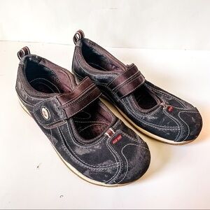 Ryka Sport Comfort Mary Jane Wide Flats SZ 8